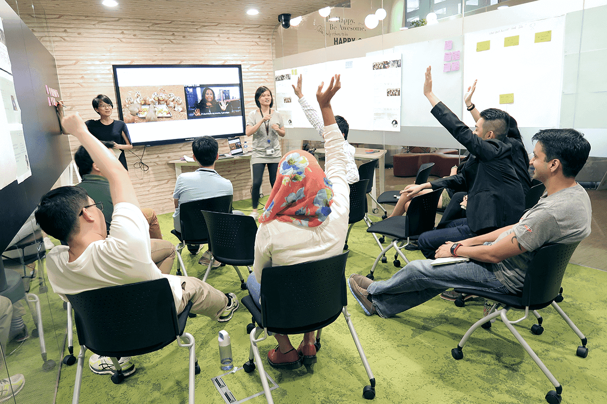 Facilitating a workshop