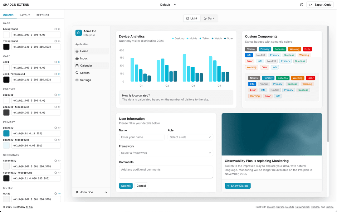 Shadcn Extend thumbnail